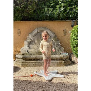 Mata wodna zraszająca dla dzieci do ogrodu Seashel