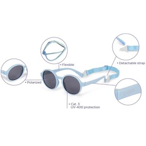 Okulary przeciwsłoneczne Dooky Fiji BLUE 6-36 m