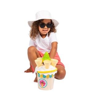 Okulary przeciwsłon. Dooky Bali Junior BLACK 3-7 l