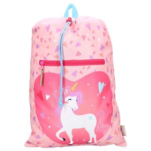 Worek plecak PRET Happy Unicorn pink