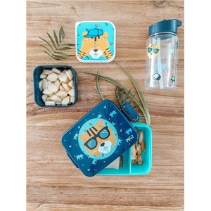 Snack box śniadaniówka 3w1 PRET Tiger Blue