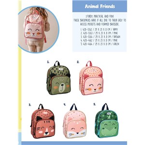 Plecak dla dzieci PRET Kitty Giggle Brown