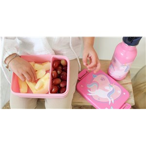 Lunch box PRET Unikorn Heart PINK