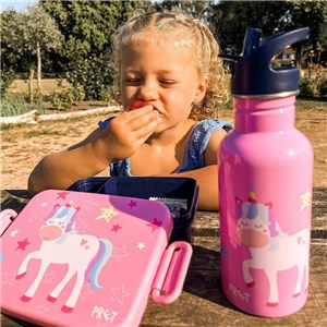 Lunch box PRET Unikorn Heart PINK