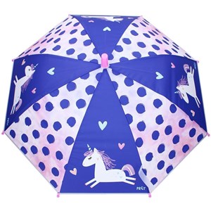 Parasol przeciwdeszczowy Jednorożec blue pink PRET