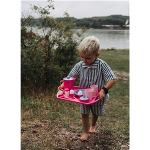 MY LITTLE PRINCESS Zestaw śniadaniowy z tacą