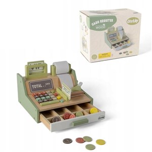 Drewniana kasa fiskalna z akcesoriami DANTOY