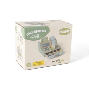 Drewniana kasa fiskalna z akcesoriami DANTOY