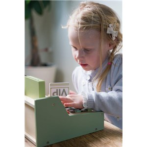 Drewniana kasa fiskalna z akcesoriami DANTOY