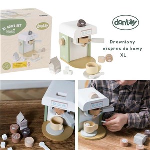 Drewniany ekspres do kawy XL DANTOY