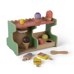 Drewniana lodziarnia sklep z lodami DANTOY