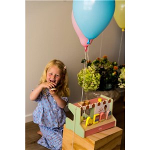 Drewniana lodziarnia sklep z lodami DANTOY