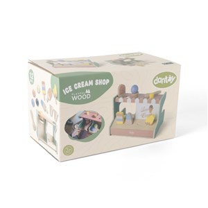 Drewniana lodziarnia sklep z lodami DANTOY