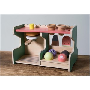 Drewniana lodziarnia sklep z lodami DANTOY