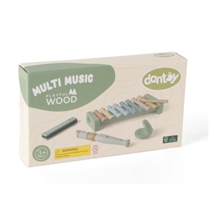 Drewniany zestaw instrumenty muzyczne DANTOY
