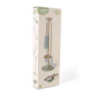 Drewniany zestaw do sprzątania DANTOY