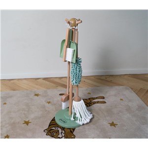 Drewniany zestaw do sprzątania DANTOY