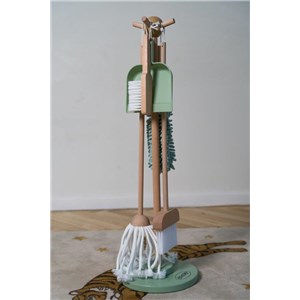 Drewniany zestaw do sprzątania DANTOY