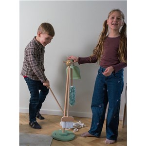 Drewniany zestaw do sprzątania DANTOY