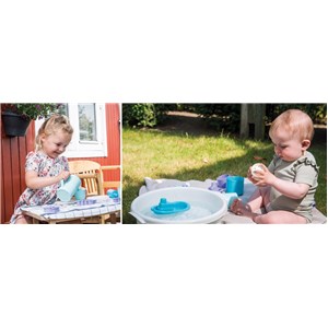 THORBJORN Zestaw łódek, wieża z kubków i samolot