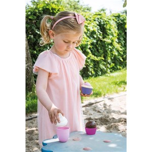 Zestaw kawowy z babeczkami MY LITTLE PRINCESS