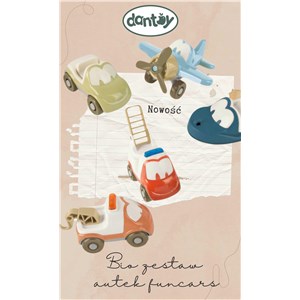 BIO zestaw FUNCARS wesołe pojazdy 5 szt