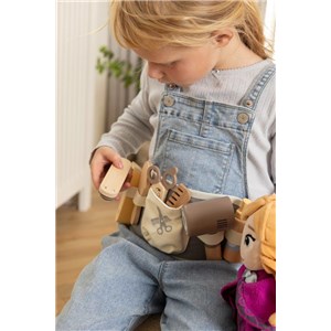 Drewniany zestaw BARBER FRYZJER dla dzieci DANTOY