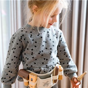 Drewniany zestaw BARBER FRYZJER dla dzieci DANTOY