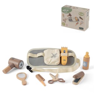 Drewniany zestaw BARBER FRYZJER dla dzieci DANTOY