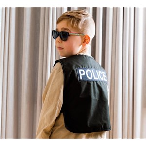 Drewniany zestaw MAŁY POLICJANT dla dzieci DANTOY