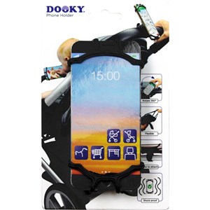 Uniwersalny uchwyt na telefon Dooky black