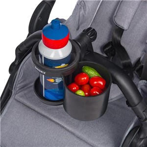 Uchwyt na kubek i przekąski do wózka Dooky