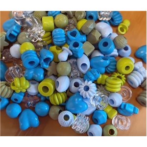 Koraliki do nawlekania EKO Dantoy 520 szt forest