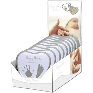 Serce z odciskiem dłoni i stópki 2D Happy Hands