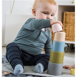 BIO TINY wieża z kubków 6+ m-cy