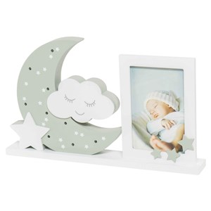 Ramka do zdjęć z lampką LED Moonlight DOOKY olive
