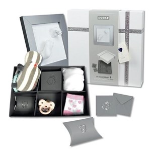 Dooky Odcisk bobasa 3D Deluxe ramka i MEMORY BOX