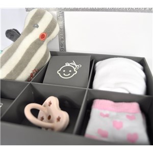 Dooky Odcisk bobasa 3D Deluxe ramka i MEMORY BOX