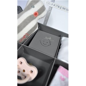 Dooky Odcisk bobasa 3D Deluxe ramka i MEMORY BOX