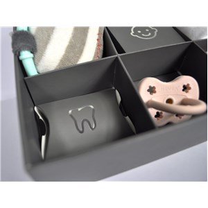 Dooky Odcisk bobasa 3D Deluxe ramka i MEMORY BOX