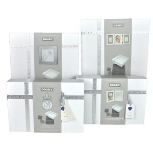 Dooky Odcisk bobasa 3D Deluxe ramka i MEMORY BOX