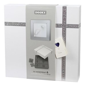 Dooky Odcisk bobasa 3D Deluxe ramka i MEMORY BOX