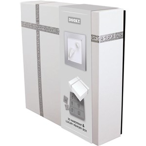 Dooky Odcisk bobasa 3D Deluxe ramka i MEMORY BOX