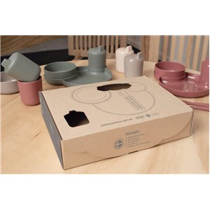 TINY BIObased Zestaw naczyń Dinnertime Olive