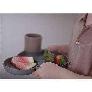 TINY BIObased Zestaw naczyń Dinnertime Olive