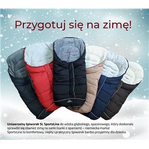 Śpiwór Sportsline czerwony