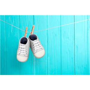 Pudełko na chusteczki DOOKY z bucikami white