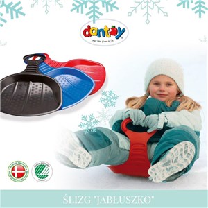 Ślizg "jabłuszko" 51cm black