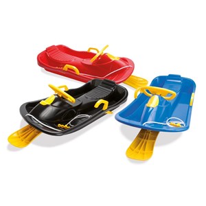 SANKI z kierownicą i hamulcami black 95 cm classic