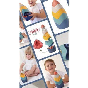 Jajo do układania i zagnieżdżania TOLO Bio 6m+